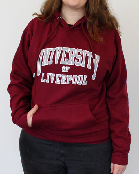 University of Liverpool American Letters Hoodie