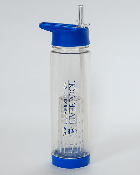 Clear University of Liverpool Bottle