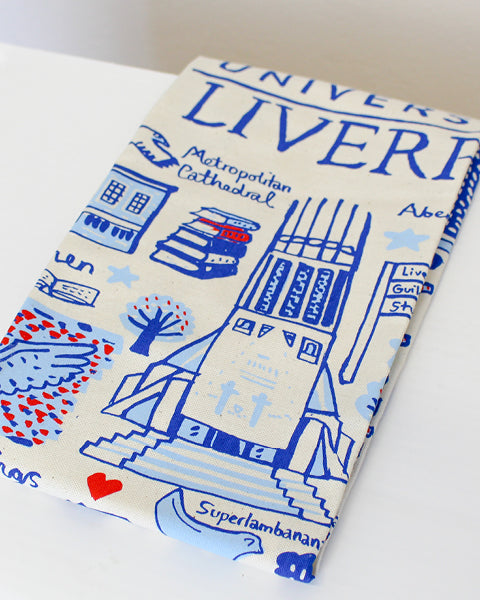Julia Gash University of Liverpool Tea Towel