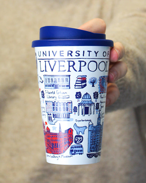 Julia Gash University of Liverpool Travel mug