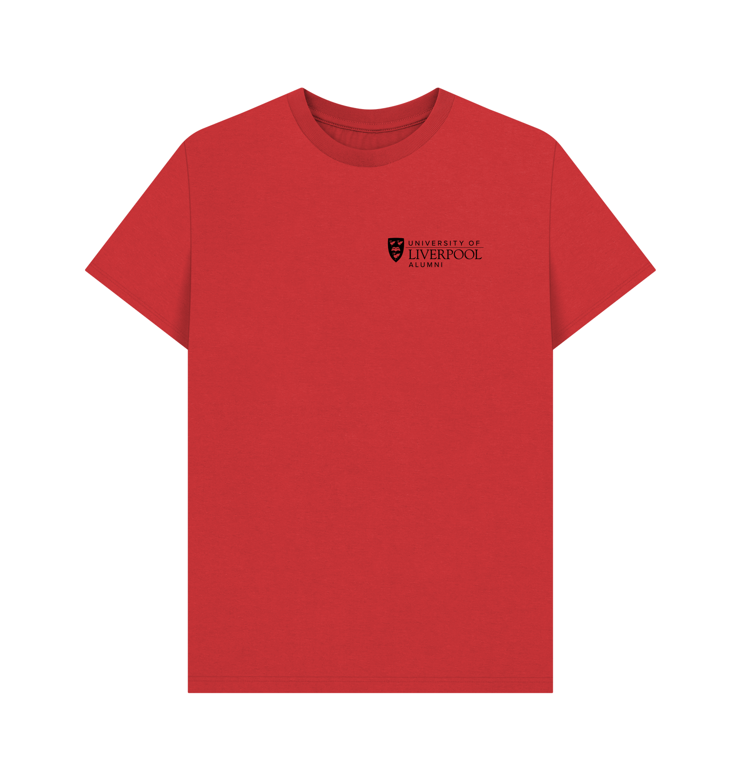 Red Printed T-shirt Front