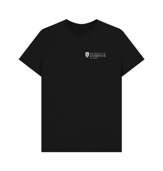 Black Printed T-shirt Front