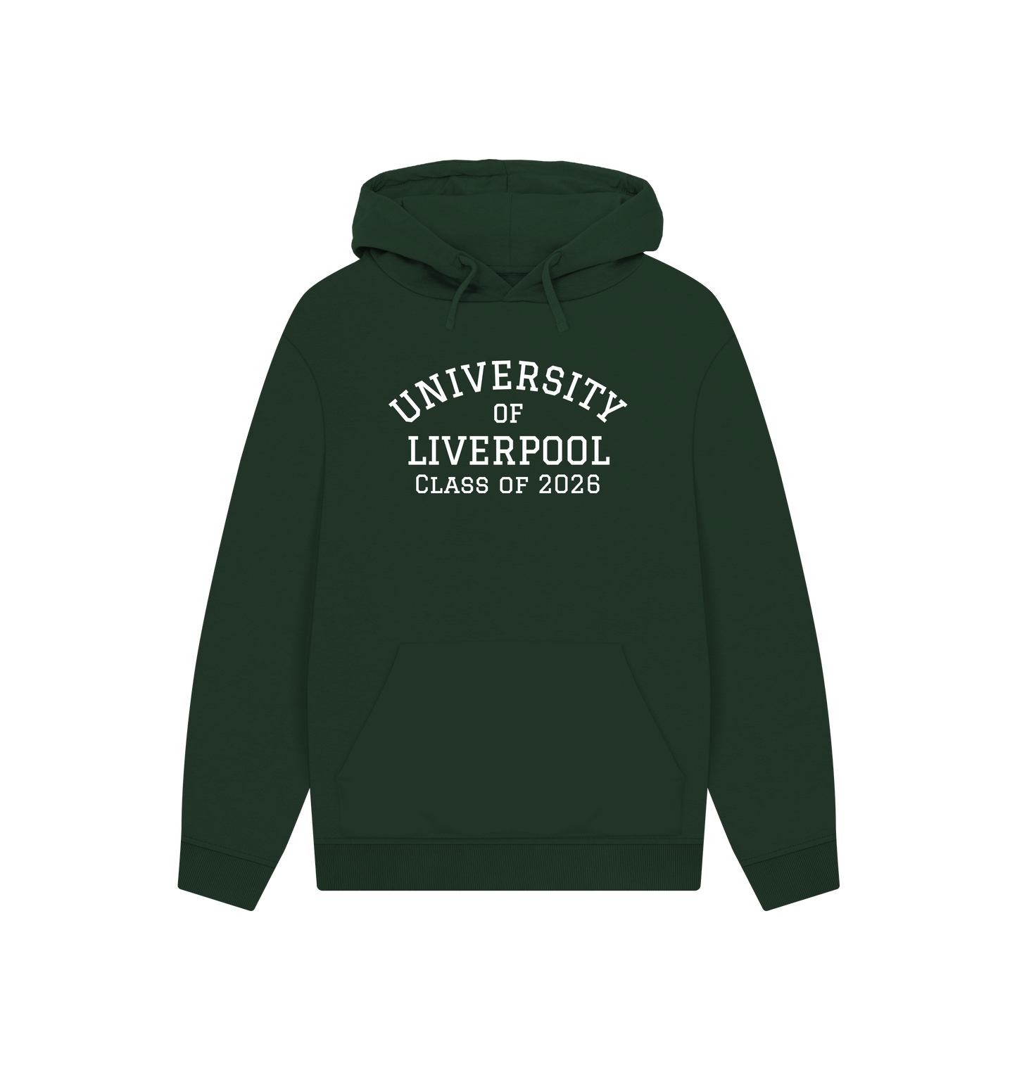 Evergreen Printed Hoody Front