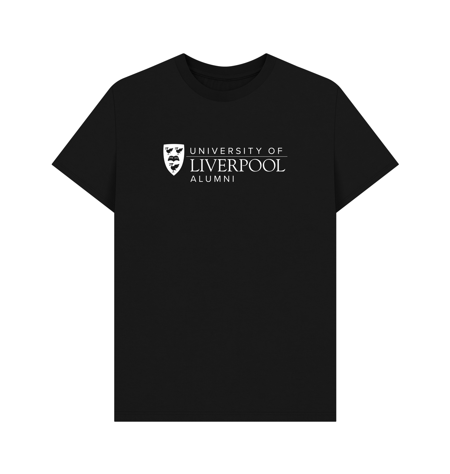Black Printed T-shirt Front