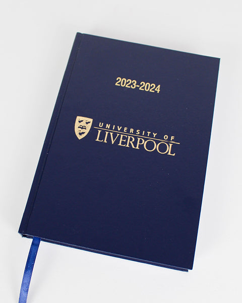 University of Liverpool  Crested A5 Diary 2025-26