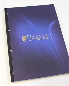 University of Liverpool Crested A4 refill pad
