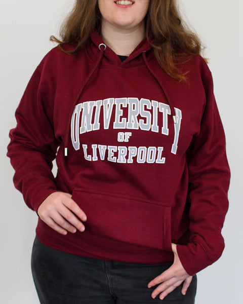 University of Liverpool American Letters Hoodie