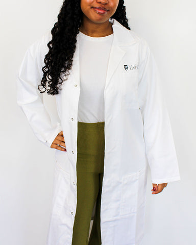 University of Liverpool Crested Lab Coat