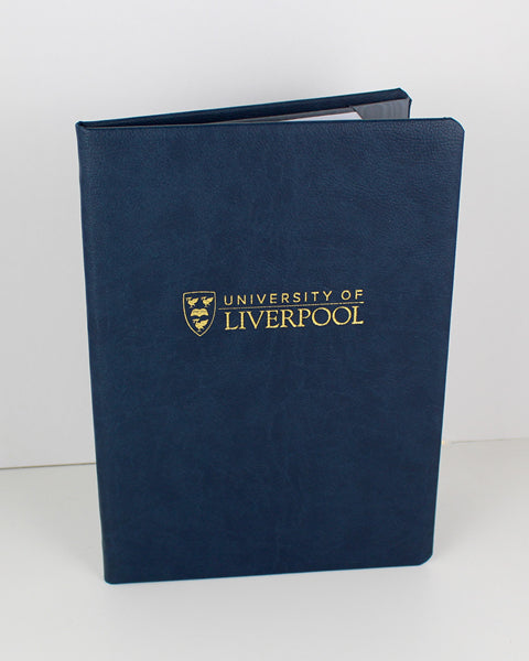 University of Liverpool Luxury Certificate holder Crested