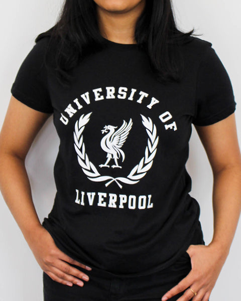 Ladies University of Liverpool T shirt