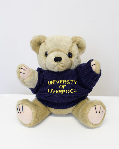 University of Liverpool Benji Bear teddy