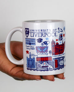 Julia Gash University of Liverpool Liverpool landmarks mug