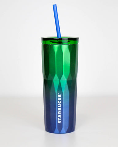 Starbucks Green & Blue Alaska Cold Cup