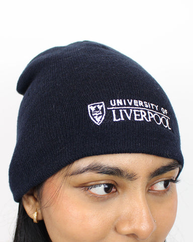 University of Liverpool Crested Beanie Hat