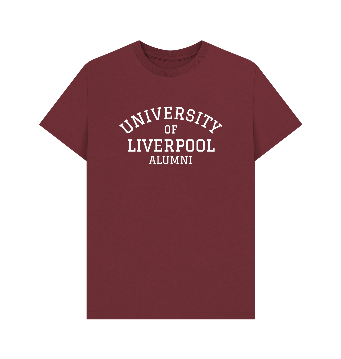 Red Wine Printed T-shirt Front