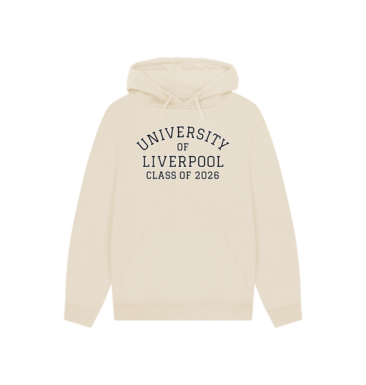 Oat Printed Hoody Front